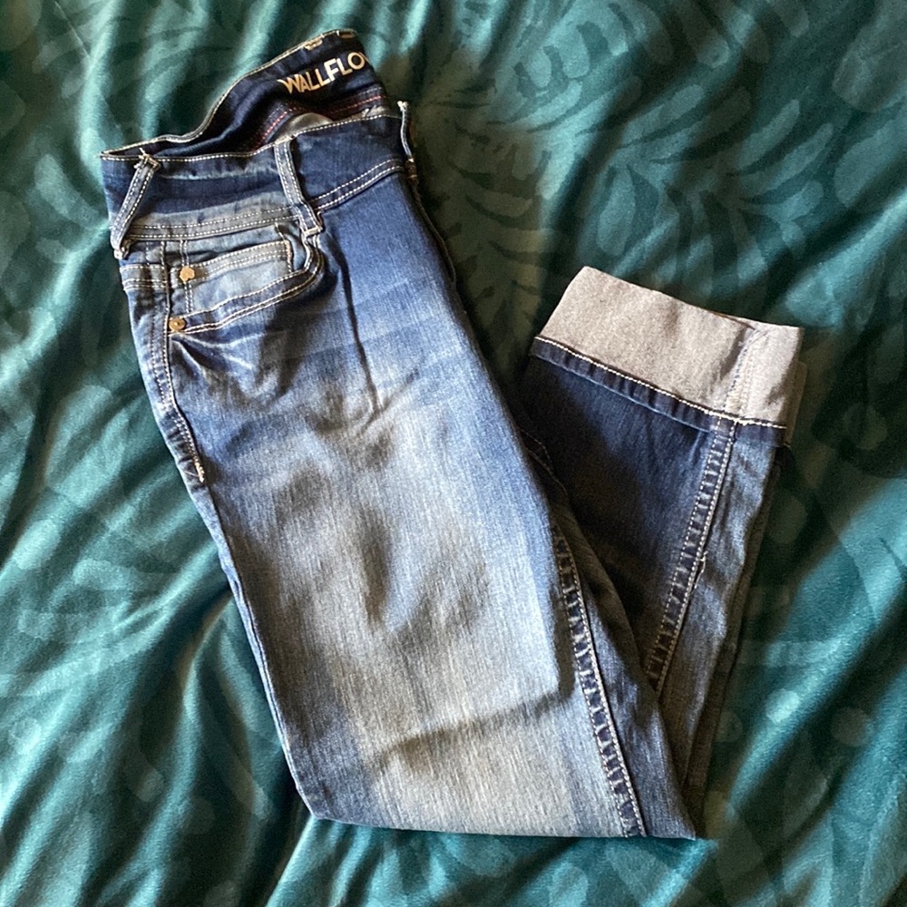 Wallflower Cuffed Jeans